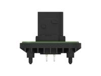1-2377473-1 TE Connectivity 1-23774 Series Vertical Panel PCB Header, 4 Contact(s), 6 mm Pitch, 2 Row, Shrouded
