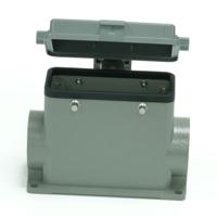 208-5006 RS PRO Heavy Duty Power Connector Housing, PG21 x 2 Thread, Side Entry