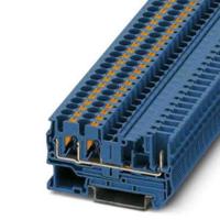 3212201 Phoenix Contact  PT 4-TWIN Series Blue, 0.2 → 6mm²