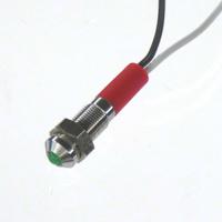 pl06sl125 CML Innovative Technologies PL06SL Series Green Panel LED, 110V, 6mm Mounting Hole Size, Lead Wires Termination, IP67