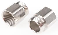 623-934 RS PRO Thread Converter, Conduit Fitting, 13mm Nominal Size, PG13.5 → M20, Brass