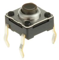 sttskhwac Alps Alpine Tact Switch, SPST 50 mA @ 12 V ac