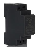 ddr-30g-5 MEAN WELL DDR-30 DC-DC Converter, 5V dc/ 6A Output, 30W, DIN Rail Mount, +85°C Max Temp -40°C Min Temp