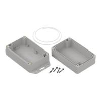 206-9094 RS PRO Light Grey ABS Enclosure, IP65, Flanged, Light Grey Lid, 121.4 x 81.6 x 60.2mm