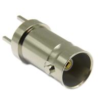 10-491-b6-45 COAX Connectors, Jack PCB Mount BNC Connector, 75Ω, Through Hole Termination, Straight Body