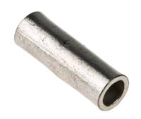 119-182 RS PRO Butt Wire Splice Connector, Uninsulated, Tin 6 mm²
