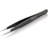 92-28-69-esd Knipex 130 mm, Stainless Steel, Smooth, ESD Tweezer