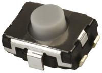 evqp2d02q Panasonic Grey Push Plate Tactile Switch, SPST 20 mA 2.5mm