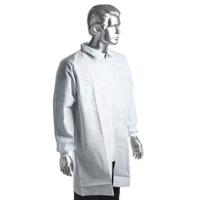 829-5237 RS PRO White Unisex Visitor Coat, M