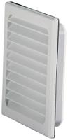8mr6400-5gv10 Siemens Grey Plastic Vent Grille, Parallel Slat, 105 x 105mm