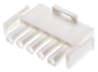 350809-1 TE Connectivity, Universal MATE-N-LOK Male Connector Housing, 6.35mm Pitch, 5 Way, 1 Row