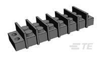1546306-6 TE Connectivity Barrier Strip, 6 Contact, 9.53mm Pitch, 2 Row, 20A, 300 V