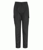 pc245lctr-blk-16 Orbit International PC245LCTR Women's Black 65% Polyester, 35% Cotton, Size 16 Waist Size 16 in W 29in L
