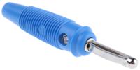 930058102 Hirschmann Test & Measurement Blue Male Banana Plug - Screw, 60V dc