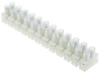 464-9744 RS PRO Non-Fused Terminal Block, 12-Way, 24A, 2.5 mm² Wire, Screw Down Termination