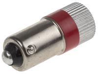 210-002 RS PRO Red LED Indicator Lamp, 28V dc, BA9s Base, 10mm Diameter, 110/105mcd