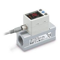 pf2mc7102-f04-f SMC PF2MC7102 Series Flow Sensor for Dry Air, N2, 10 L/min Min, 1000 L/min Max