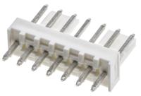 22-27-2071 Molex KK 254 Series Straight Through Hole Pin Header, 7 Contact(s), 2.54 mm Pitch, 1 Row, Unshrouded