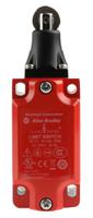440p-mrpb22b Allen Bradley Guardmaster 440P Series Roller Plunger Interlock Switch, 2NO/2NC, IP66, 4PST, Metal Housing
