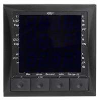 m850-mp1 HOBUT M850 LED Digital Panel Multi-Function Meter for Current, Frequency, Power, Voltage, 96mm x 96mm