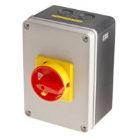 860-9548 RS PRO 3P Pole Panel Mount Isolator Switch - 80A Maximum Current, 37kW Power Rating, IP65