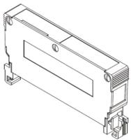 09060480503 HARTING, 09 06 Shell Housing for use with DIN 41612 Connector