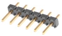 tlw-106-05-g-s Samtec TLW Series Straight Through Hole Pin Header, 6 Contact(s), 2.54 mm Pitch, 1 Row, Unshrouded