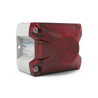 21513645055 Pfannenberg PY L-S Series Red Blinking, Continuous, Flashing Beacon, 115 → 230 V ac/dc, 120 V ac/dc, Panel