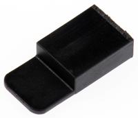 m7967b-46 Amphenol FCI Jumper Female Straight Black Closed Top, Handle Pull 2.54mm Pitch