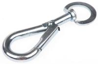 470-765 RS PRO Zinc Plated Steel Swivel Spring Hook