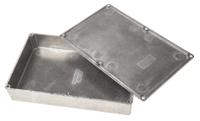 1590dd Hammond 1590 Series Natural Die Cast Aluminium Enclosure, IP54, Natural Lid, 188 x 120 x 37mm