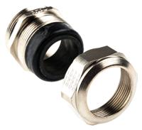 a100029 SES Sterling A1 Series Metallic Nickel Plated Brass Cable Gland, PG29 Thread, 19mm min., 27.5mm max., IP68