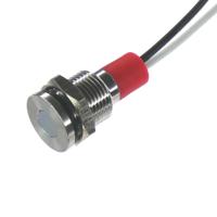 pl10sl073 CML Innovative Technologies PL10SL Series Green, Red Panel LED, 24V, 10mm Mounting Hole Size, Lead Wires Termination,