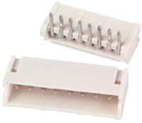 s8b-zr-lfsn JST ZH Series Right Angle Through Hole PCB Header, 8 Contact(s), 1.5 mm Pitch, 1 Row, Shrouded