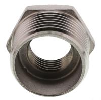 499-3530 RS PRO Stainless Steel Pipe Fitting Hexagon Bush, Male R 1in x Female G 1/2in