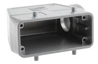 09300160520 HARTING Han B Heavy Duty Power Connector Hood, Side Entry