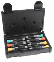 706-4 Bahco Phillips; Slotted; Torx Precision Screwdriver Set, 7-Piece