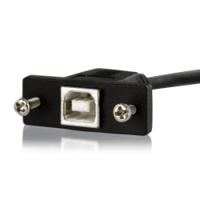 usbpnlbfbm3 StarTech.com USB 2.0, Male USB B to Female USB B, 480Mbps, 900mm