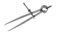 230-0124 RS PRO 150mm Straight Spring Caliper