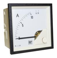 eq74-i1322n1caw0st Sifam Tinsley Sigma Analogue Panel Ammeter 10A AC, 68mm x 68mm Moving Iron