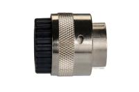 tnm6s16-0019s1l-192993-0054 ITT Cannon Circular Connector, 19 Contacts, Cable, Standard Connector, Plug, Female, IP67, Trident Neptune Metal Series