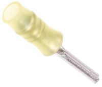 165514-1 TE Connectivity, PIDG Insulated, Tin Crimp Pin Connector, 0.12mm² to 0.4mm², 26AWG to 22AWG, 1.14mm Pin Diameter, 6.9mm