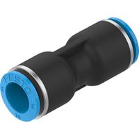 npqe-d-q10-e-f1a-p10 Festo NPQE-D Series Push-in Fitting, Push In 10 mm to Push In 10 mm, Tube-to-Tube Connection Style, NPQE-D-Q10-E-F1A-P10