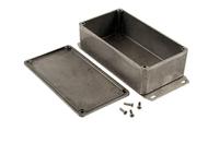 1590p1f Hammond 1590 Series Die Cast Aluminium Enclosure, IP54, Flanged, 153 x 153 x 51mm