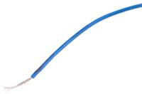874-0377 RS PRO Blue 0.08mm² Hook Up Wire, 28 AWG, 7/0.12 mm, 100m, PVC Insulation