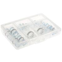 872-6296 RS PRO Transparent Low-Density Polyethylene Solder Sleeve Kit 1.4 → 13mm Cable Diameter