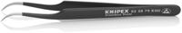 92-38-75-esd Knipex 120 mm, Stainless Steel, Smooth, ESD Tweezer