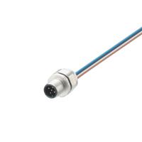 e12253 ifm electronic Male 1 way M12 to Unterminated Unterminated Sensor Actuator Cable, 0.5 m