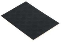 302-3006 RS PRO Circular Polymer Non Slip Pad, 22mm diameter x 3mm height