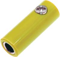 208-0225 RS PRO Yellow Male Banana Plug, Screw Termination, 32A, 30V, Nickel Plating